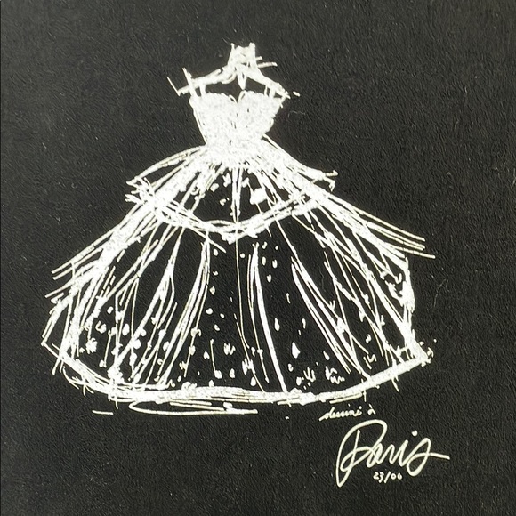 Simons Vintage Black Graphic Ballerina Tank Top - Picture 3 of 6